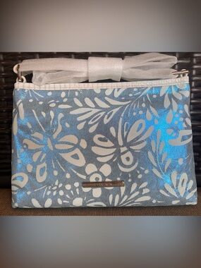 NWT Brahmin LORELEI in  BELLBOTTOM BLUE LUCENT Shoulder Bag
